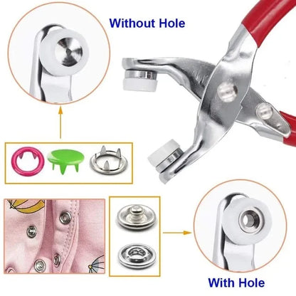 Tich Button Machine With 50 Pcs Button