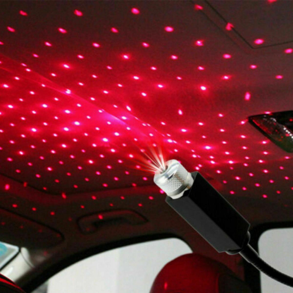 USB Car Roof Star Night Light
