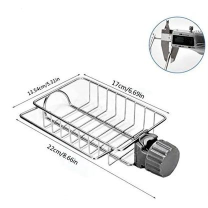Kitchen Sink Sponge Holder, Faucet Rack