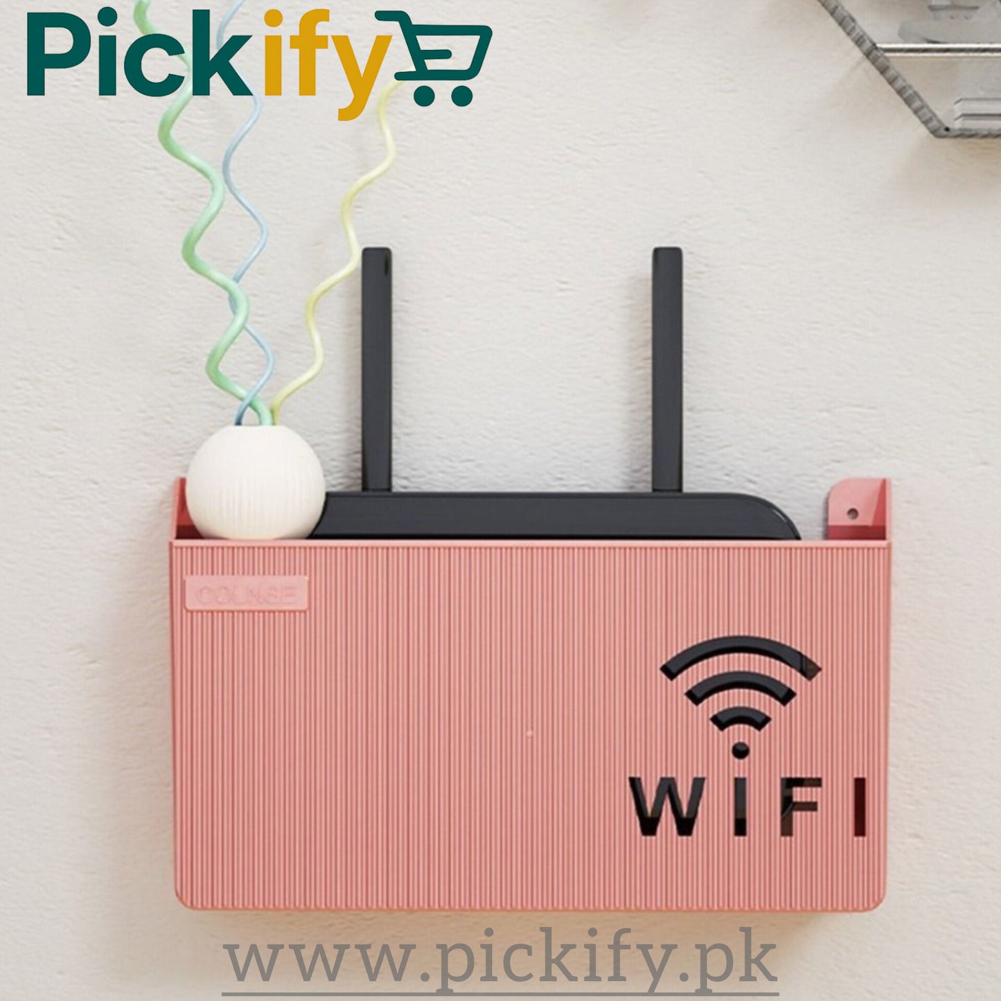 Wall Mounted Wifi Router Stand